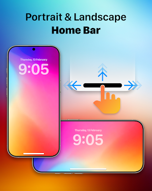 Phone 16 Home Bar Screenshot 0