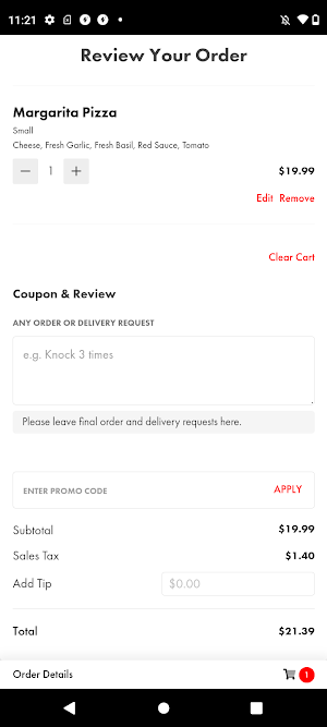 Pizza Parma Screenshot 3