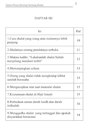 Fatwa Penting Tentang Shalat Screenshot 1