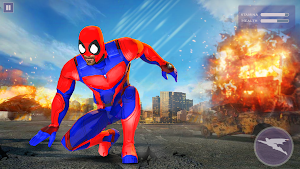 Flying Spider: Superhero Games Screenshot 1