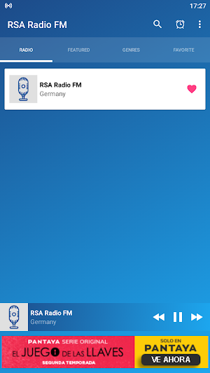 RSA Radio FM App DE Screenshot 0