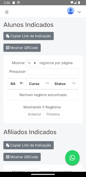 Afiliados UNINTA Screenshot 1