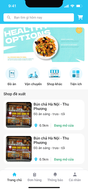 May Ship: Gọi xe, giao đồ ăn Screenshot 1