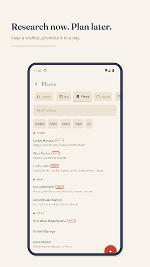 Travel Binder: Trip Planner Screenshot 3