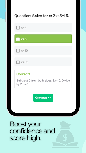 WISE Practice Test Screenshot 3