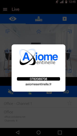 AXIOME SENTINELLE EasyView Screenshot 0