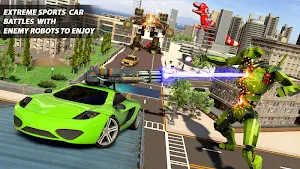 Dino Robot Car Game: Dinosaur Robot Transform hero Screenshot 3
