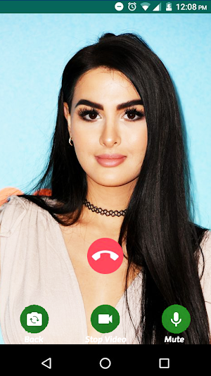 SSSniperWolf Fake Chat & Video Call Screenshot 0
