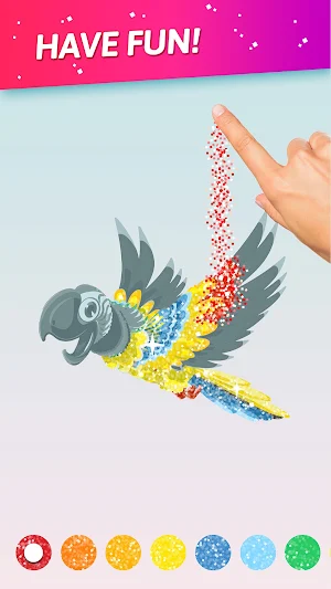 Glitty - color glitter art Screenshot 2