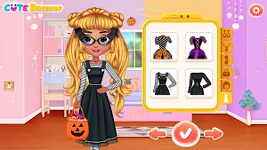 Rainbow Halloween Dollhouse Screenshot 2