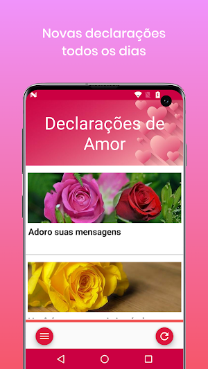 Declarações de Amor Screenshot 0