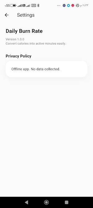 Daily Burn Rate Screenshot 3