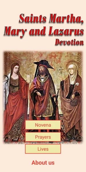 Saints Martha,Mary and Lazarus Screenshot 0
