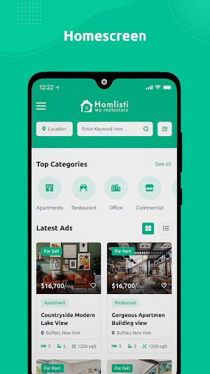HomListi - RealEstate Listing Screenshot 0