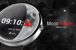 Moon Phase PRO - Watch Face Screenshot 0