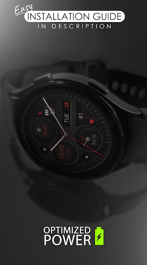 Dream 124 analog watch face Screenshot 1