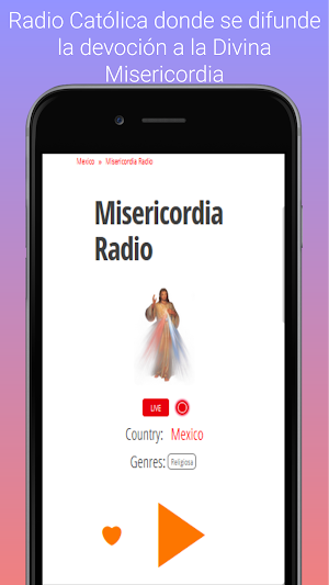 Misericordia Radio Screenshot 2