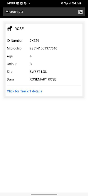 Standardbred Canada Mobile Screenshot 1