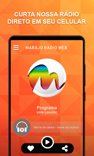 Marajó Rádio Web Screenshot 1
