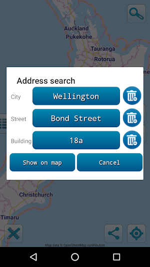Map of New Zealand offline Screenshot 2