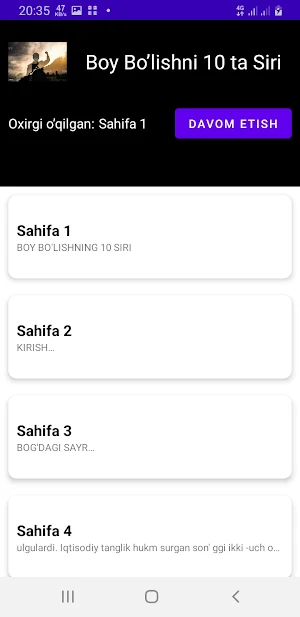 Boy Bo'lishni 10 Siri Screenshot 1