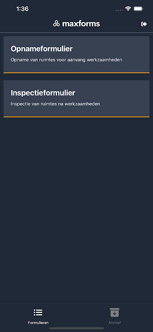 MaxForms Screenshot 0