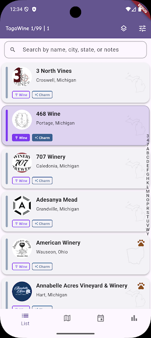 TagaWine USA Screenshot 0