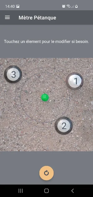 Mètre Pétanque Screenshot 0