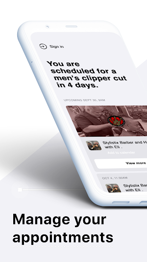 Stylistix Barbers Screenshot 1