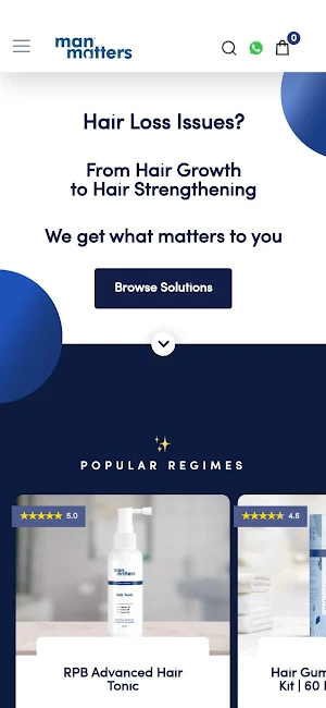 Man Matters - Digital Health Clinic For Men Screenshot 3