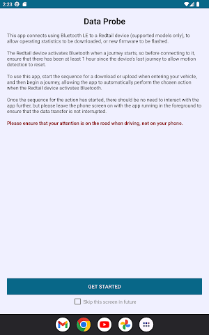 Redtail Data Probe Screenshot 3