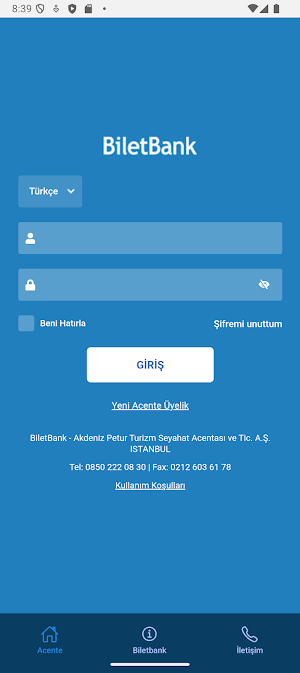BiletBank: Acente Rezervasyon Screenshot 3