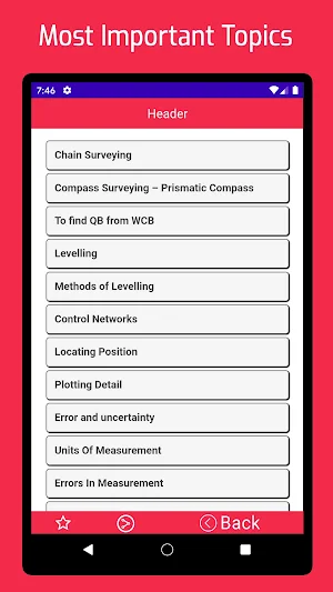 Surveying : Survey Book Screenshot 0
