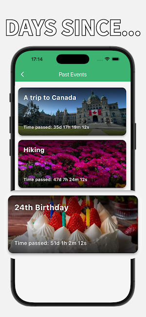 JIKAN : COUNTDOWN APP Screenshot 2