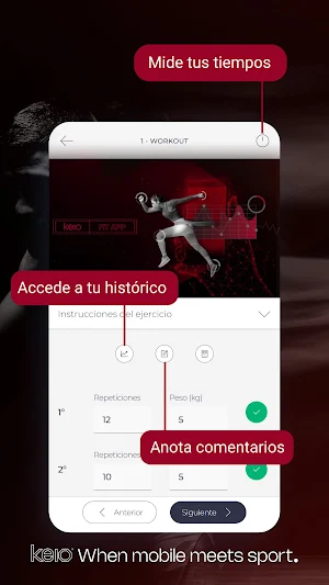 Keio Fit Screenshot 2