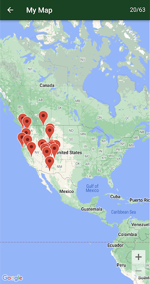 Parks Tracker Screenshot 3