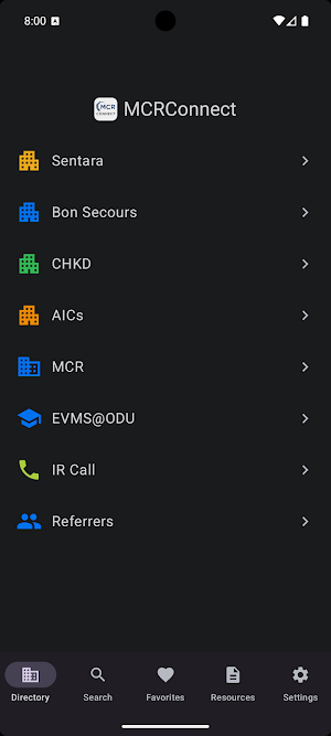 MCRConnect Screenshot 0
