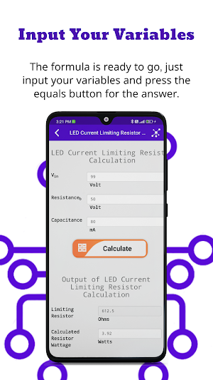 Electronic Engineering Calc Screenshot 2