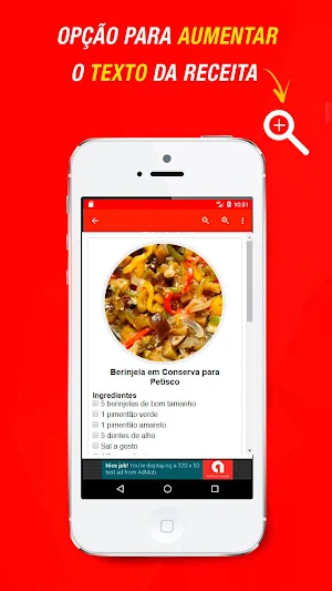 Receitas de Berinjela Screenshot 2