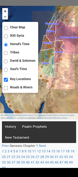 Bible Maps and Pictures Screenshot 0