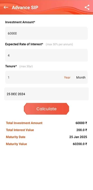 EMI Loan Calculator Screenshot 3
