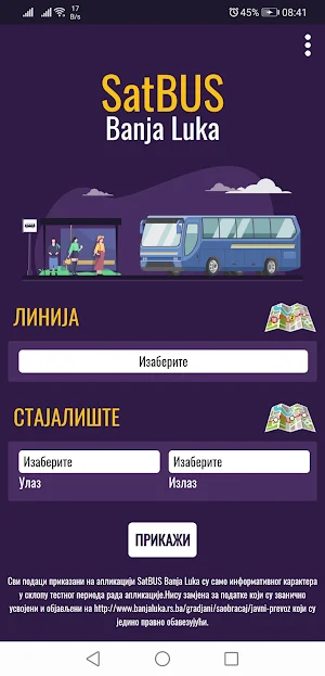 SatBUS Banja Luka Screenshot 0