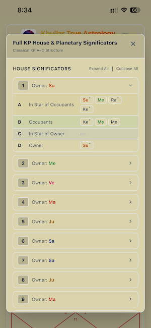KTAS - Khullar True Astrology Screenshot 3