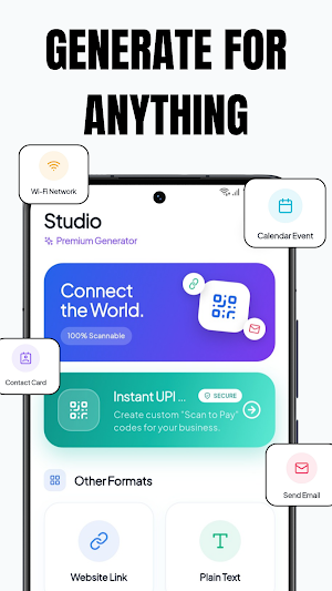 QR Code Scanner & Generator Screenshot 2
