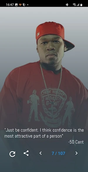 50 Cent Quotes and Lyrics screenshot 3