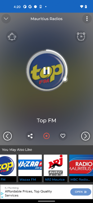 Mauritius Radios + Recorder Screenshot 3