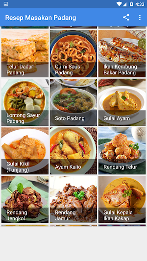 Resep Masakan Padang Screenshot 2