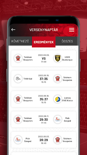 Telekom Veszprém Screenshot 0