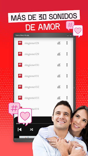 Tono de llamada amor screenshot 3