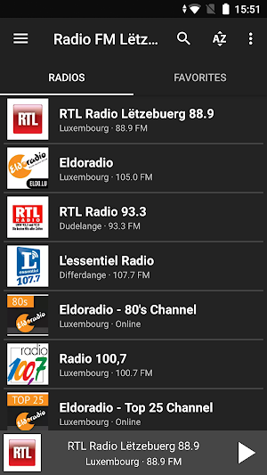 Radio FM Luxembourg Screenshot 3